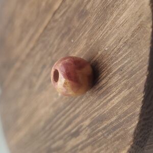 Tiki sunrise patterned bead‎ charm